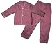 Claiborne Men's Long-sleeve, long-leg Coat-style Broadcloth Pajamas - ON SALE