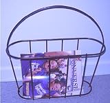 Oil Rubbed Bronze MAGAZINE RACK holder bath caddy NEW