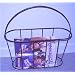 Taymor Oil Rubbed Bronze Floor Magazine Rack with Handle