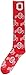 donegal bay Ohio State Buckeyes Men's Block O Dress Socks, Scarlet, One Size, NCAA Officially Licensed - DB Fan Gear