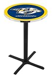 42" New Jersey Devils Bar Height Pub Table - Cross Legs