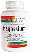 Magnesium AAC 200 mg By Solaray - 100 Capsules