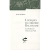Logiques du dernier Baudelaire : Lectures du Spleen de Paris