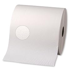 Georgia-Pacific 28055 Signature Premium High Capacity Paper Towel Roll, 2-Ply, 7.87" Width x 600' Length, White (Pack of 12)