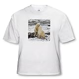 Kike Calvo Polar Bears - Two Polar Bears (Ursus maritimus) in Northern Arctic Churchil Canada - T-Shirts - Youth T-Shirt Small(6-8)