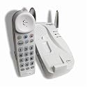 Clarity C4205 2.4GHz Cordless Phone with 50-dB Amplification and Extra Loud Ringer (White)