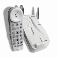 Clarity C4205 2.4GHz Cordless Phone with 50-dB Amplification and Extra Loud Ringer (White)