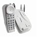 Clarity C4205 2.4GHz Cordless Phone with 50-dB Amplification and Extra Loud Ringer (White)
