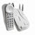 Clarity C4205 2.4GHz Cordless Phone with 50-dB Amplification and Extra Loud Ringer (White)