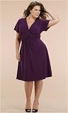 Plus Size Lola Ruched Dress by 