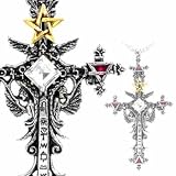 Illuminati Cross Pendant by Alchemy Gothic, England