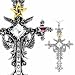 Illuminati Cross - Alchemy Gothic Pendant Necklace
