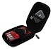 rooCASE (Med Nylon Black) Hard Shell Carrying Case with Memory Foam for Panasonic Lumix DMC-ZS8 Digital Camera
