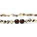 The Art of Cure Baltic Amber Teething Necklace (Unisex) (Mosaic) - Anti-inflammatory, Drooling & Teething Pain Reduce Properties - 100% Authentic Certificated Baltic Jewelry with the Highest Quality Guaranteed. Easy to Fastens with a Twist-in Screw Clasp Mothers Approved Remedies!