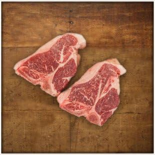 Loin Lamb Chop Porterhouse Domestic USDA Choice (6 oz - 4 each)