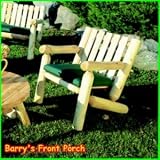 Rustic Log Arm Chair