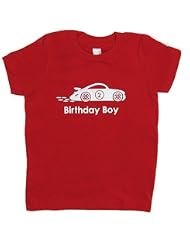 Smartee Pants 2 Birthday Boy Car Tee