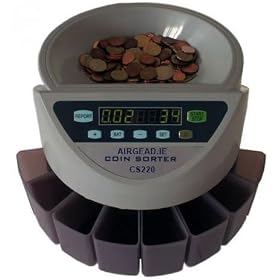 TrustScan CS250 UK Sterling Coin Sorter & Counter