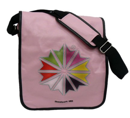 Reebok Womens Pink Messenger Bag