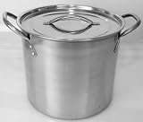 Stainless Steel Stock Pot 23 cm/ 8 Ltr. (Large) RRP £20