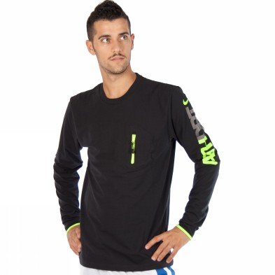 NIKE Herren Longsleeve Shirt Hybrid Forward