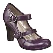 Women's Xhilaration&reg; Stasya Mary Jane Pumps - Plum
