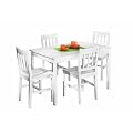 Links 20900750 Tischgruppe "Paloma", kiefer wei�