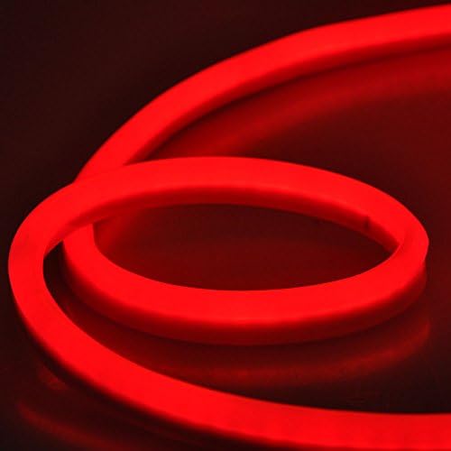 150' Feet Red LED Neon Rope Light Hotel Outdoor Christmas Holiday Decorative Flex Tube