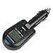 Calterm 66618CC Vehicle Battery and Charging System Monitor, 12-24V, Black