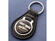 Chevy Trucks Black Leather Keychain