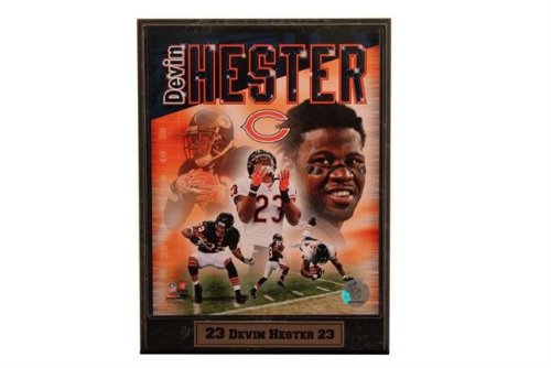 Encore Select 510-FBCHI23 Devin Hester Chicago Bears Photograph Nested on a 9 in. x12 in. Plaque