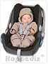 Hoppediz Fleece Overall, Sand, 80-86