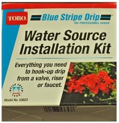 Blue Stripe Drip Water Source Installation Kit (53653)