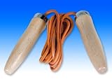 LEATHER JUMP ROPE [SPEED ROPE], 9' LONG
