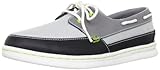 [クロックス] Crocs Lopro canvas Boat Sneaker Men 14617-118-700 pearlwhite/black(pearl white/black/M11)