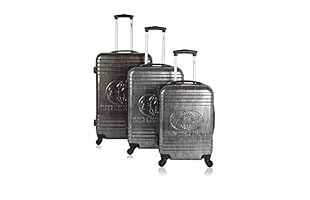 Twa Set de 3 trolleys rígidos Twa (Verde Oscuro)