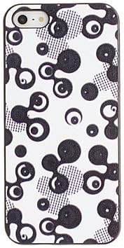Funny Glasses Pattern PC Hard Case with Black Frame for iPhone 5/5S
