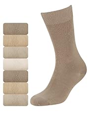 7 Pairs of Freshfeet™ Cotton Rich Diamond Socks with Silver Technology