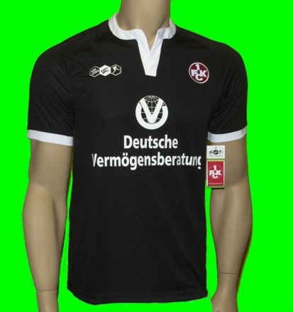 1. FC Kaiserslautern FCK Rote Teufel 3′rd Shirt Trikot Schwarz, Grösse:S