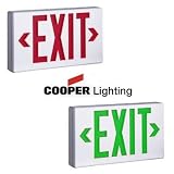 Cooper Lighting #INCX20RGWH RED/GRN Inca Exit Light