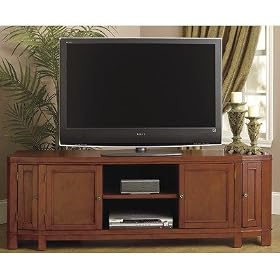 Sherwood Manor 71 TV Stand in Cherry by Welton USA