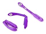 DURAGADGET Lampe de lecture violet LED clip pour Amazon Kindle Keyboard, Kindle 4, Kindle TOUCH et tablette Kindle Fire