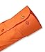 Biagio Men's 100% Cotton Solid Burnt Orange Dress Shirt w/Convertible Cuffs