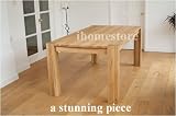 NEW 1.95M Ashley Oval SOLID OAK DINING TABLE