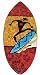 Skimboard / Surfbrett / Fiberglas 110 cm Space