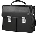 Gift set Bodenschatz Briefcase - Black - 39 X 11 X 31 Cm + Feleks Keychain