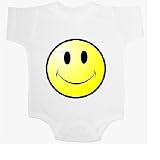Smiley Face - Humorous / Funny Baby Onesie