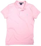Ralph Lauren Sport Womens Polo Shirt in Light Pink (Turquoise Pony) (SLIM FIT)