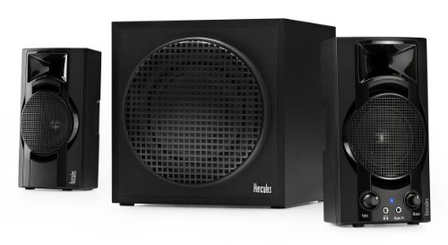 Hercules XPS 2.1 BASSBOOST - Enceintes 2.1 de 64 W PeakPower pour un MAX de basses