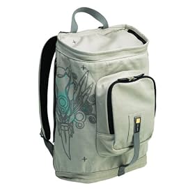 Click here to buy Caselogic SNBP-17F 17-Inch Fullsize Canvas Lifestyle Backpack (Gray) by Case Logic.